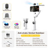 AOCHUAN Smart V8 3-Axis Handheld Gimbal Phone Stabilizer with Extension Rod Tripod Face Tracking for iPhone Android Tiktok Vlog