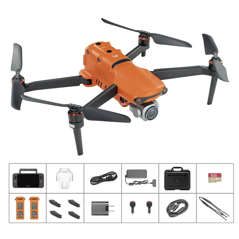 Autel Robotics EVO II Pro V3 Camera Drone 1" CMOS Obstacle Avoidance Smart Controller RC Camera Drone