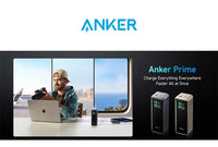 Anker Prime Power Bank 27650mAh 3-Port 140W Max Portable Charger Battery Portable Power Bank Large Capacity 250W for Laptop