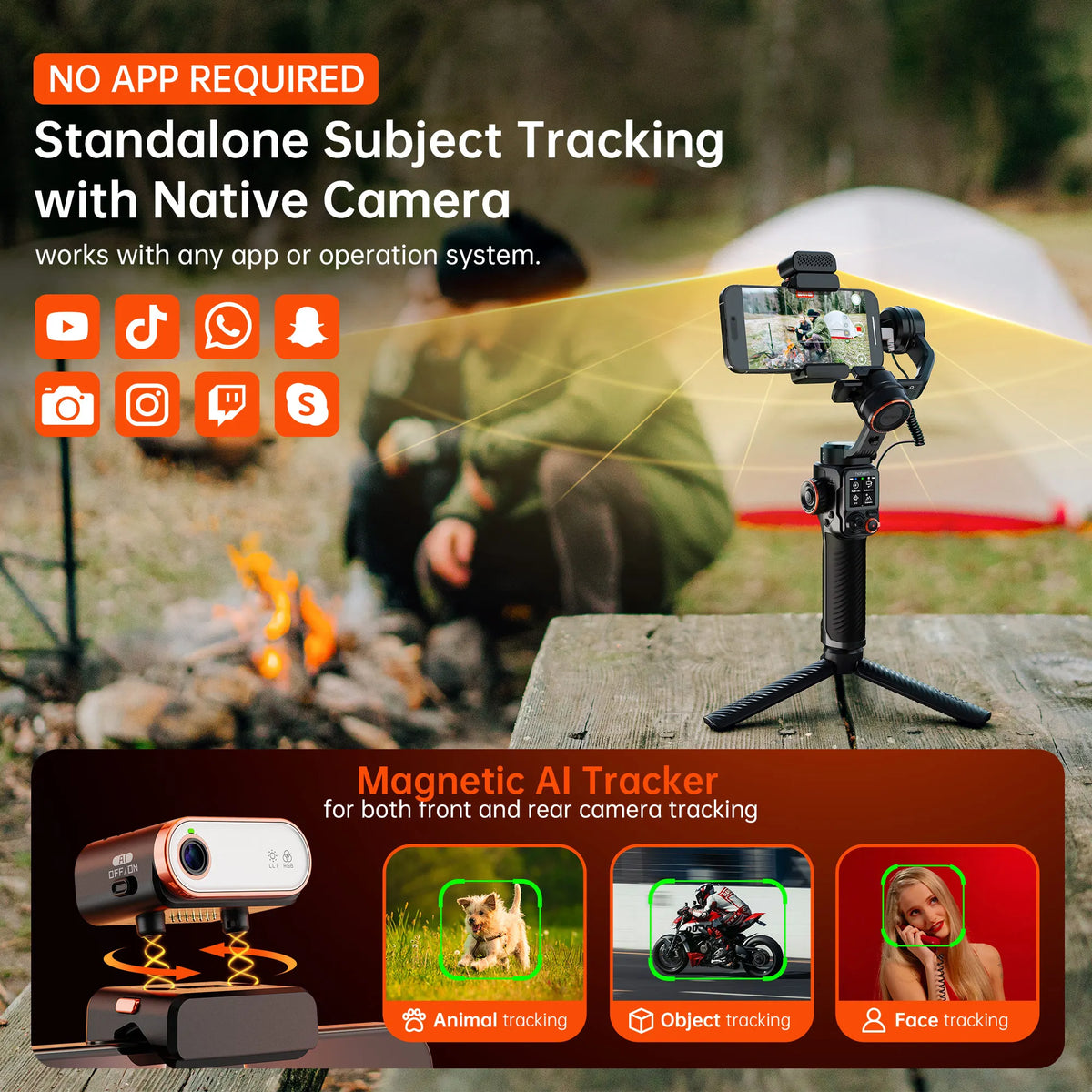 Hohem Gimbal iSteady M7 2025 new 3-Axis  Cell phone stabilizer