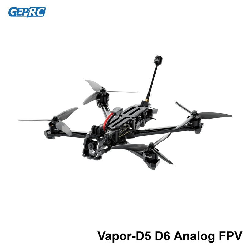 GEPRC Vapor-D5 D6 Analog FPV 5.8G 1.6W VTX F722 V2 FC High-performance Freestyle Grace RC Quadcopter Freestyle Drone