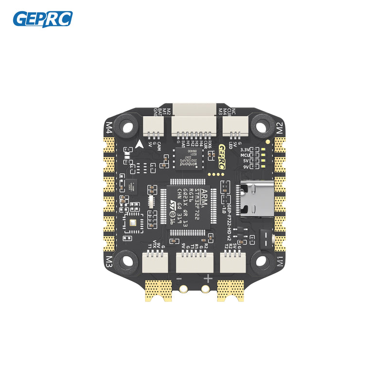 GEPRC TAKER F722 BLS 60A V2 STACK BLS 60A 4IN1 ESC 16MB Black Box Data Analyze Record Flight Data Plug and Play Racing FPV Drone