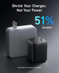 Original Anker 3-Port 67w Max GaN Charger USB C Fast charging Fast Compact Foldable for MacBook Pro/Air iPad Pro Galaxy Switch