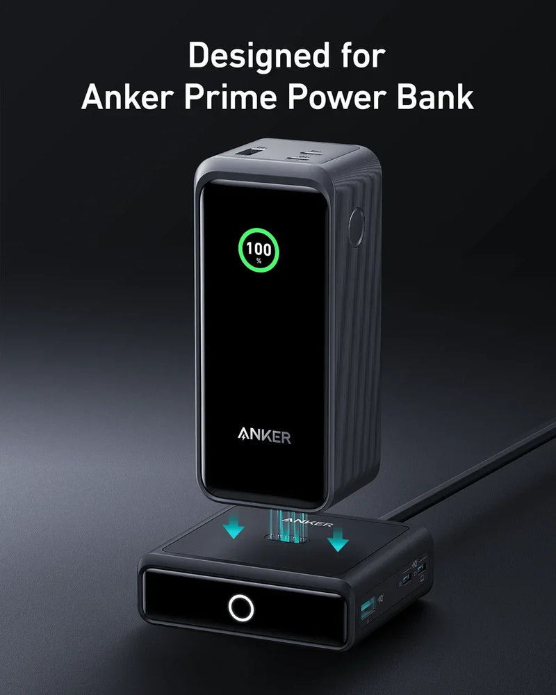 Anker Prime 100W Charging Base GaN USB-A USB-C Port A1902
