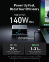 Anker Prime Charger 250W GaN USB C Fast Charging Station 2.26" LCD Display for iPhone MacBook Pro iPad Smart Control Dial