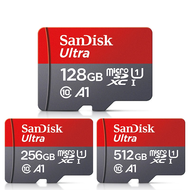 100% Card 128GB 100MB/s A1 Memory Cards cameracard 32GB 64GB Micro SDcard Class 10 UHS-1 flashcard Microsd TF/SD Card