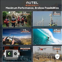 Autel Robotics 2024 New Camera Drone EVO II Dual 640T Enterprise V3 6K Included Accessories 7.9" Smart Controller V3