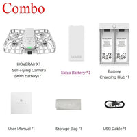 HOVER Air X1 Flying Camera Intelligent Automatic follow-up Selfie Drone 2.7K Mini Action Camera