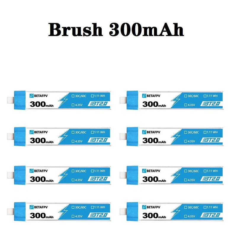 BETAFPV Cetus Pro Brushless 450mAh 1S/500mAh Battery 4pcs