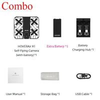 HOVER Air X1 Flying Camera Intelligent Automatic follow-up Selfie Drone 2.7K Mini Action Camera