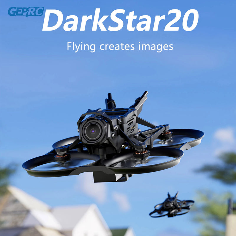 GEPRC DarkStar20 HD O3 Cinewhoop SPEEDX2 1102 TAKER F411-12A-E 1-2S AIO RC Quadcopter LongRange Freestyle Drone Rc Airplane