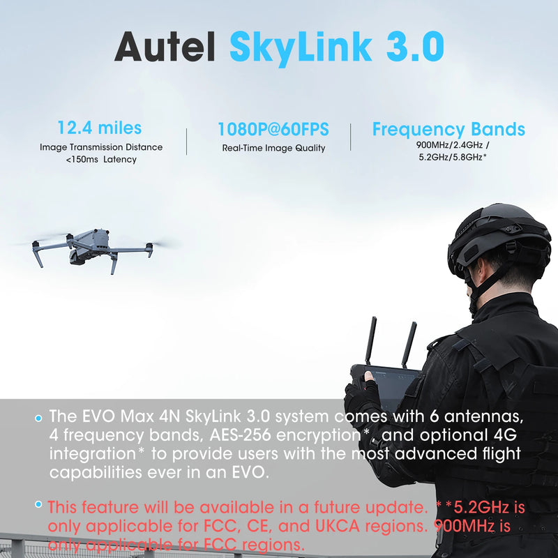 Autel Robotics EVO Max 4N 720° Obstacle Avoidance Night-Vision Camera Professional Thermal Imaging Quadcopter 20km Long Range