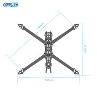 GEPRC GEP-Mark4-8 Frame 8Inch Parts Propeller Accessory Base Quadcopter FPV Freestyle RC Racing Drone Long Haul Flight