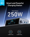 Anker Prime Charger 250W GaN USB C Fast Charging Station
