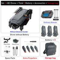 New ZLL SG909 Drone 4K Camera 3-Axis Gimbal WIFI Obstacle Avoidance Touch Screen FPV Brushless EIS Electronic RC Quadcopter Toys
