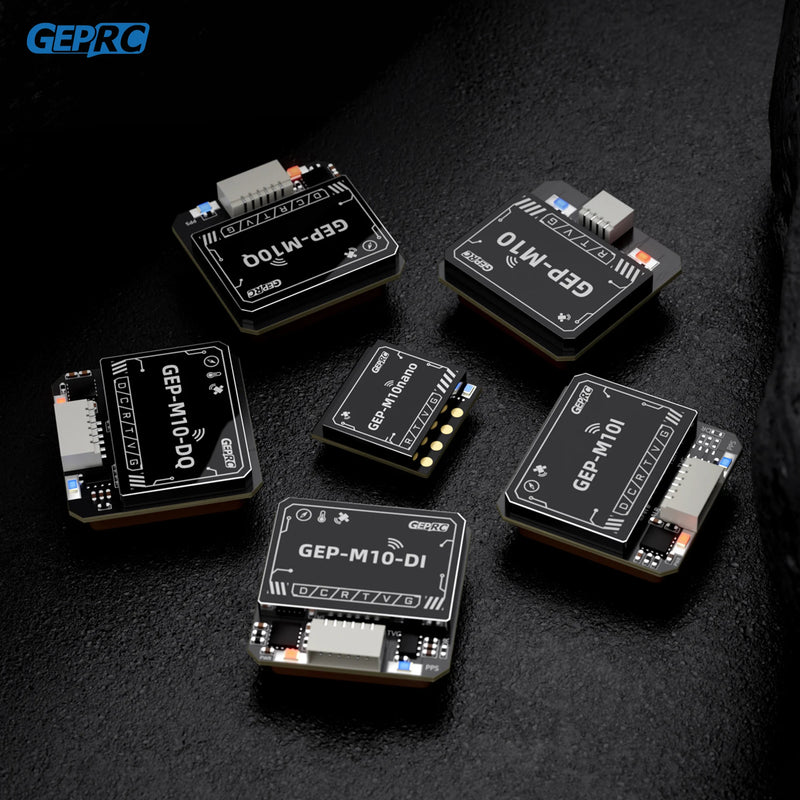 GEPRC GEP-M10 Series GPS Built-in Flash Chip QMC5883L Magnetometer DPS310 Barometer Accurate and Farad Capacitor for FPV Drone