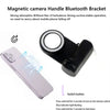 2025 Magsafe Bluetooth Shutter Phone Holder Camera Handle Grip Selfie Stablizer W FillLight Shooting for Iphone 16 15 14 Android