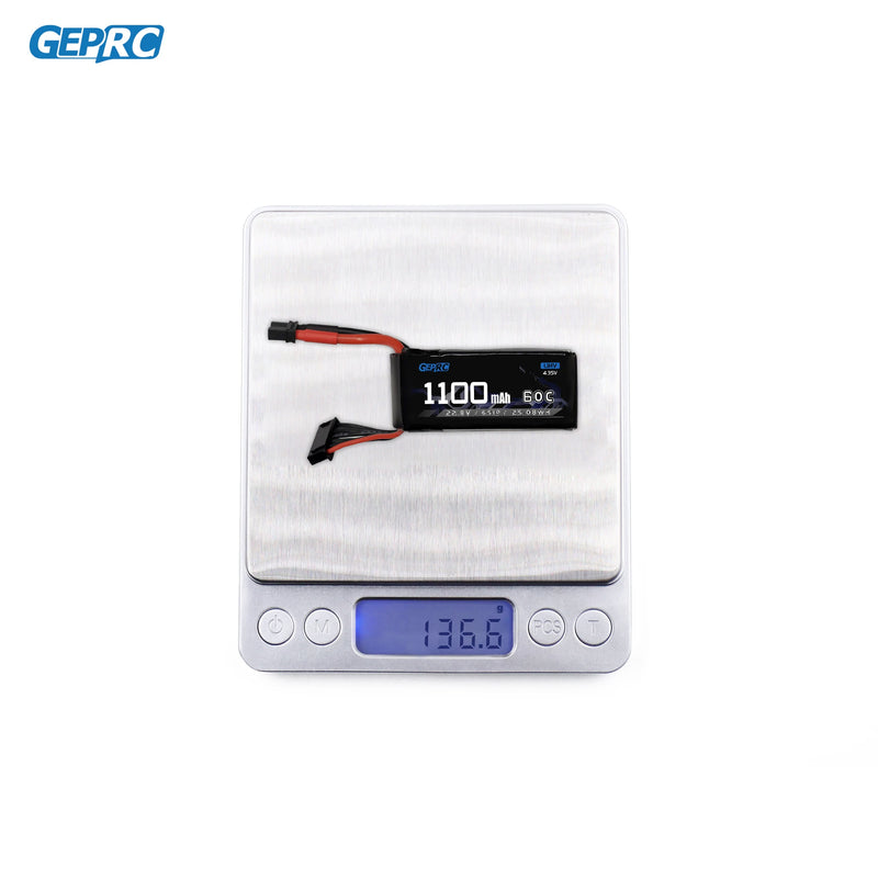 GEPRC 6S 1100mAh 60C LiPo Battery Suitable For 3-5Inch Series Drone For RC FPV Quadcopter Freestyle Drone Accessories Parts