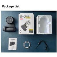 2025 Magsafe Bluetooth Shutter Phone Holder Camera Handle Grip Selfie Stablizer W FillLight Shooting for Iphone 16 15 14 Android