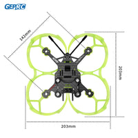 GEPRC GEP-CL35 Performance Frame Suitable Cinelog35 Series Drone Carbon Fiber RC FPV Quadcopter Replacement Accessories Parts