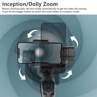F8 Handheld 3-Axis Gimbal Phone Holder Anti Shake Video Record Stabilizer for Xiaomi iPhone Cellphone Smartphone gimbal camera