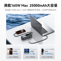 Anker Zolo Power Bank 25000mAh 100W Max Built-in Cable 4 Ports for iPhone 12-16 Series Laptop
