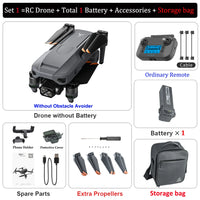 New ZLL SG909 Drone 4K Camera 3-Axis Gimbal WIFI Obstacle Avoidance Touch Screen FPV Brushless EIS Electronic RC Quadcopter Toys
