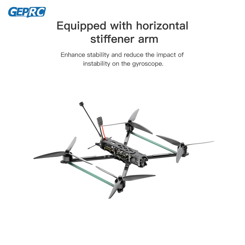 GEPRC MARK4 LR10 1.2G 2W Long Range FPV 10 inch EM3115 900KV 96K BLS 80A 4IN1 ESC High-performance RC Quadcopter Freestyle Drone