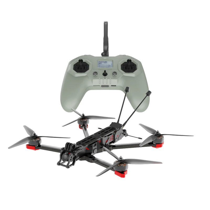 iFlight Chimera7 Pro V2 HD 6S FPV Drone BNF with DJI O3 Air Unit / GPS + Commando 8 Radio Transmitter - ELRS V2 for FPV