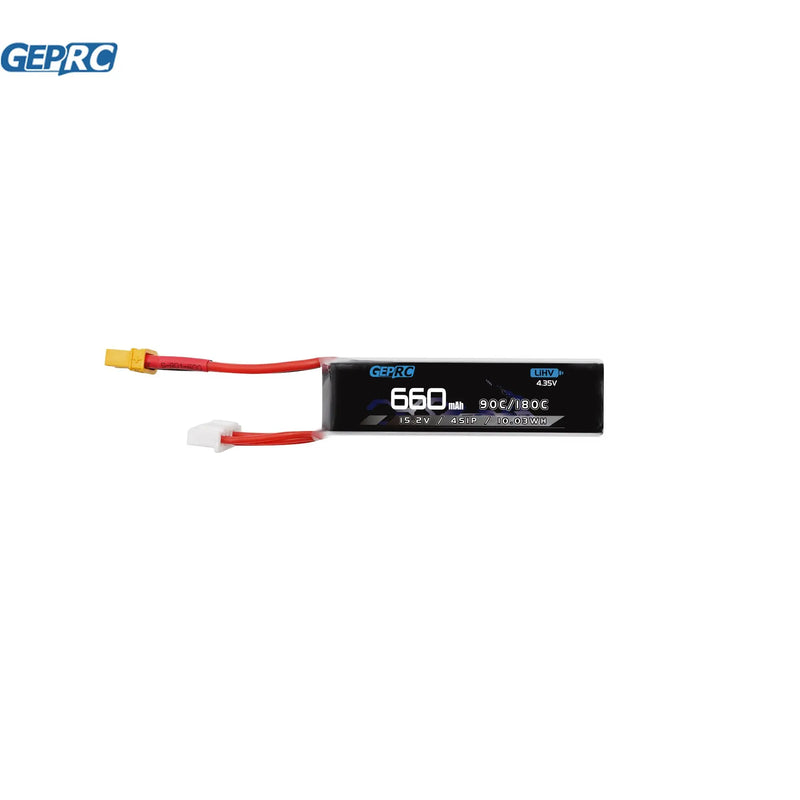 GEPRC 4S 660mAh 90/180C HV 3.8V/4.35V LiPo Battery Suitable For Cinelog Series For RC FPV Quadcopter Drone Accessories Parts