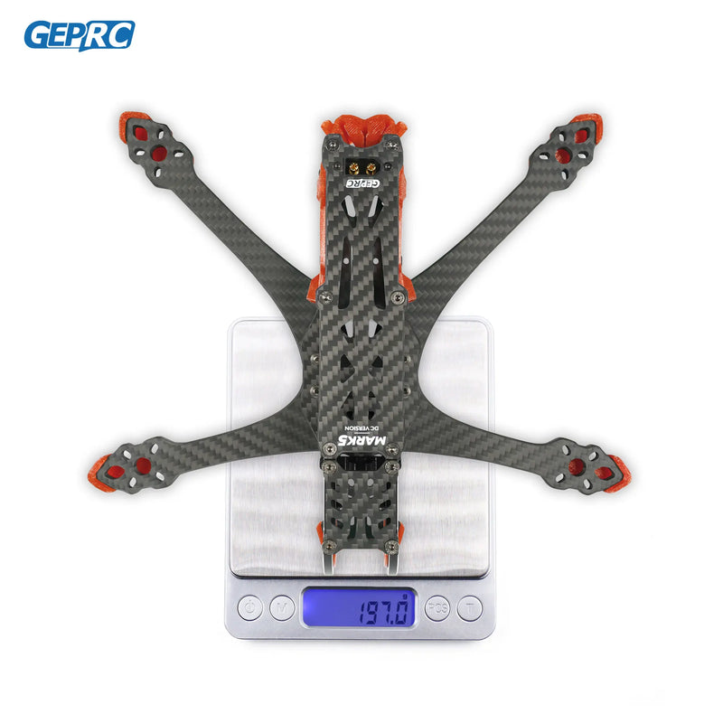 GEPRC GEP-MK5D O3 Frame Frame Frame Parts Propeller Accessory Base Quadcopter Frame FPV Freestyle RC Racing Drone Mark5 O3