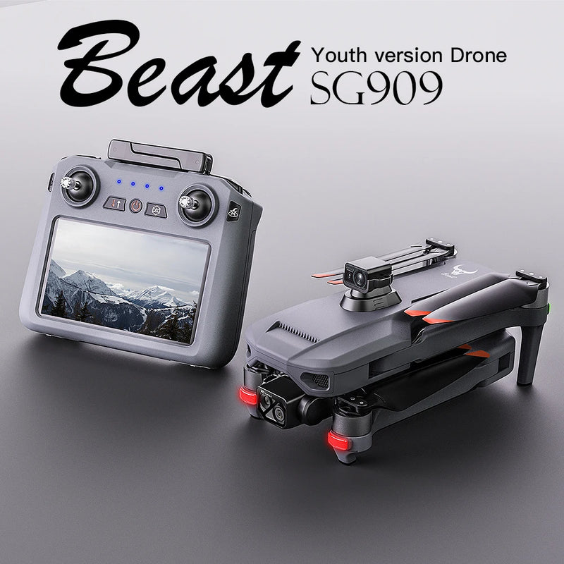 ZLL SG909 Professional Drone 3-axis Gimbal 4K Camera Touch Screen Radar Obstacle Avoidance Brushless Motor
