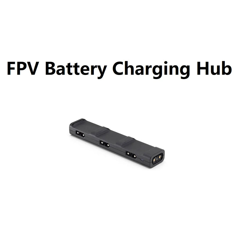 FPV Battery Charging Hub For DJ FPV Intelligent Flight Battery AC Power Adapter Car Charger Stock For FPV Accessoeries
