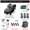 New ZLL SG909 Drone 4K Camera 3-Axis Gimbal WIFI Obstacle Avoidance Touch Screen FPV Brushless EIS Electronic RC Quadcopter Toys