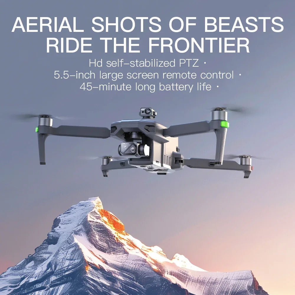 ZLL SG909 Professional Drone 4K Camera 3-Axis Gimbal Touch Screen Brushless Motor Radar Obstacle Avoidance